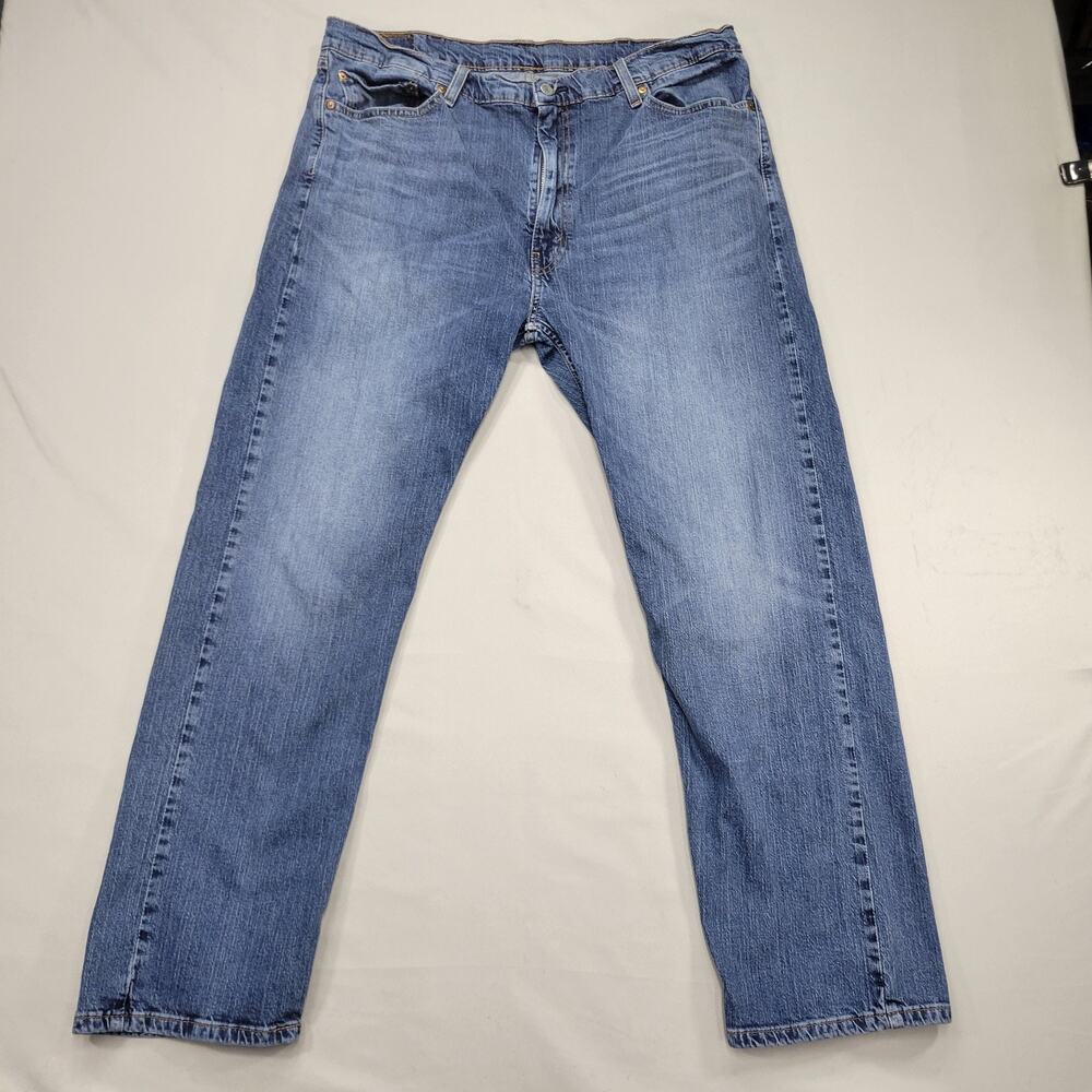 Levi’s 505 Men’s Jeans 38x29 Regular Fit Straight Leg Classic Denim Stretch